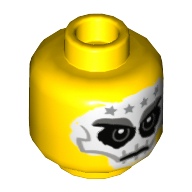 Lego hlava, žlutá (6217174)